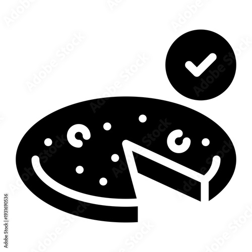 omelette glyph icon