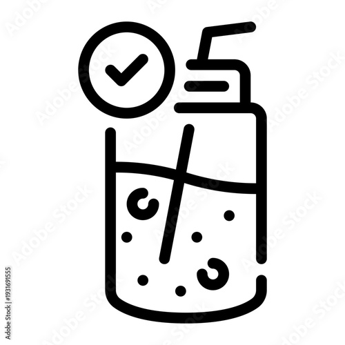 smoothie line icon
