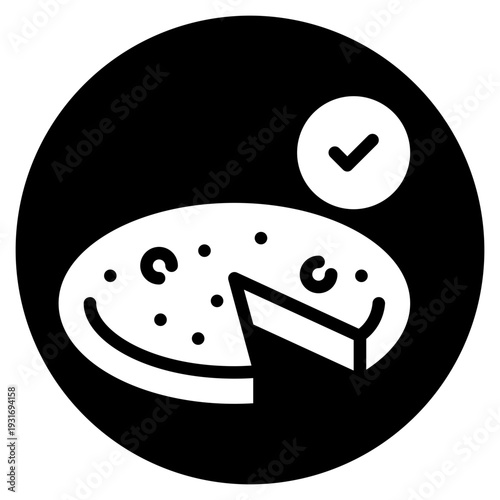omelette glyph icon