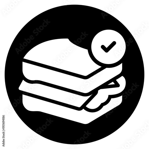 sandwich glyph icon