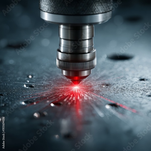 High-Tech Manufacturing Process in Industrial Setting