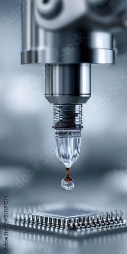 Precision Engineering, PCB Manufacturing, Industrial Setting, Photography, High-Tech Environment, Close-Up View, PCB Industry Innovations