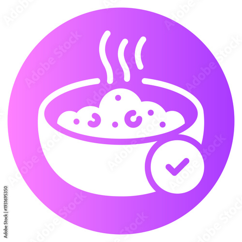 porridge gradient icon