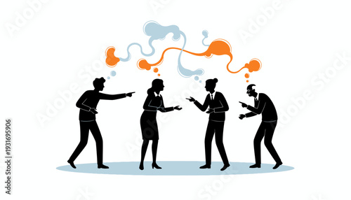 Visualizing Dynamic Idea Exchange and Strategic Collaboration Challenges in Business