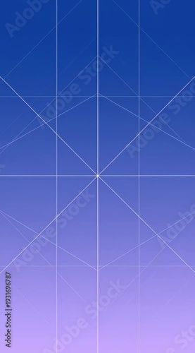 Minimal blue grid background with geometric guide lines and soft gradient. Clean abstract digital backdrop ideal for UI design, tech branding and presentations.