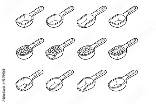 Design accessory finger minimal scoop form vector iconography grip clean pet icon