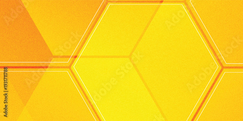 Digital background  Hexagon background  science background  background orange