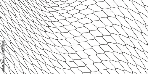 Mesh texture for fishing nets. Seamless pattern for sportswear or soccer goal, volleyball net, basketball hoop, hockey, athletics. Abstract net background for sports.