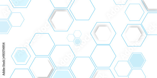 abstract geometric sky texture background sky hexagon 3D background texture. 3d rendering illustration. Clear pattern abstract background. Geometric abstract background with simple hexagonal .