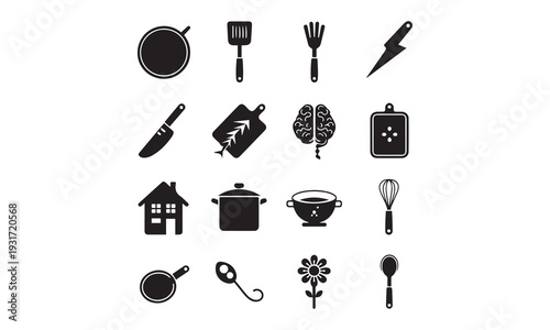 set of icons