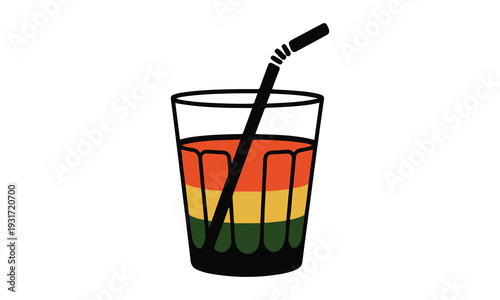 glass with juice