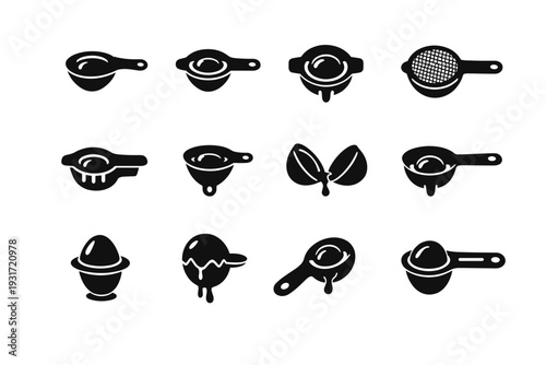 Vector flat generation modern form icon simple silhouette basic filled image tool