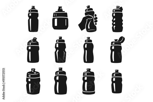 Snap nozzle grip vector cap simple resistant generation compact icon image drink