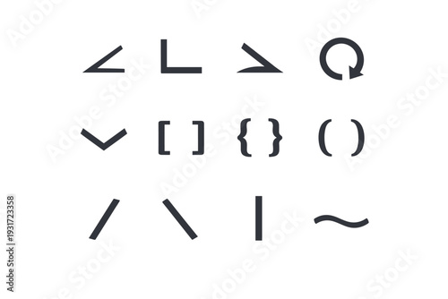 Angle image primitive vector tilde reflex acute icon obtuse right simple generation