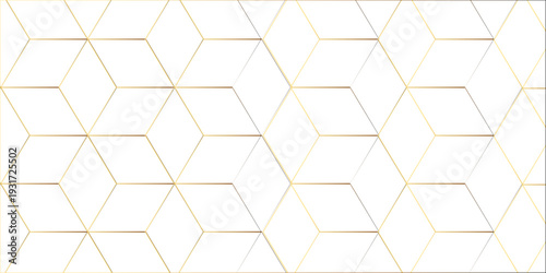 Seamless pattern with hexagon square cube geometric pattern shapes grid metal element texture design. vector tiles gradient science web tech connection triangle diamond honeycomb hexagon vector.