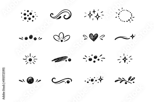 Humane emphasis generation vector gentle tender mark image icon point flourish dot