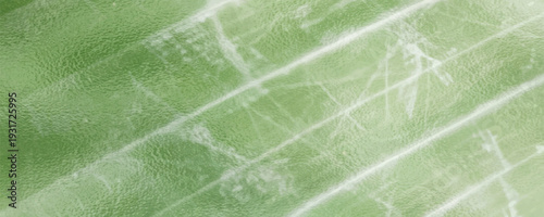 green paper texture, striped glass texture with glossy vertical waves and gradient reflections in an abstract background design.