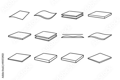 Neutral generation vector slab icon base panel basic generic image clean layer