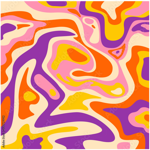 Vector colorful geometric liquid abstract background  walpaper 26