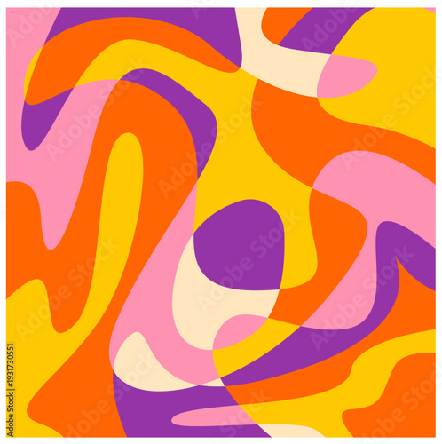 Vector colorful geometric liquid abstract background  walpaper 28