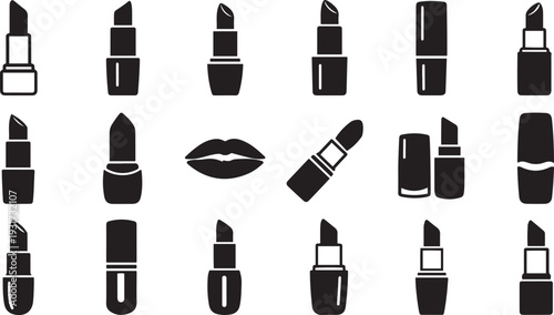 Black and white lipstick with lips lipsticks makeup cosmetics beauty products