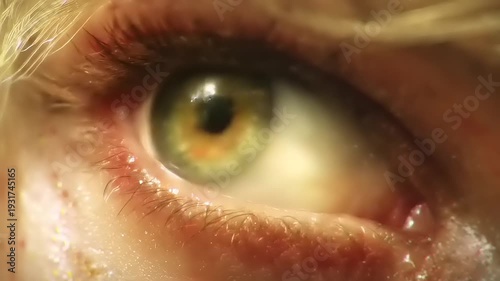 Intricate Ocular Details: Unveiling the Complex Beauty and Delicate Structure of the Human Eye in Close-Up
