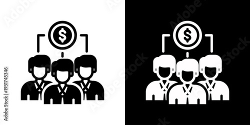 Sharing Economy Icon Set Vector Collection Isolated In Black And White