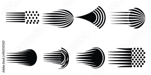 Minimalist icon representing a vector file format for digital design projects