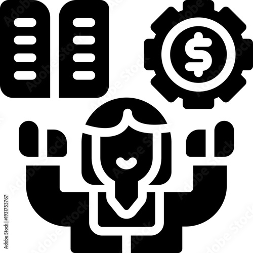 practice glyph icon. Strong and solid vector icon for websites, mobile interfaces, presentations, and visual branding. High quality and easy to edit.