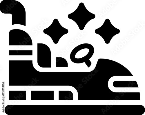 dodgem glyph icon. Strong and solid vector icon for websites, mobile interfaces, presentations, and visual branding. High quality and easy to edit.