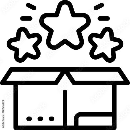 box line icon. Clean and minimalist vector icon for websites, mobile apps, presentations, and logos. Fully scalable and customizable for any project.