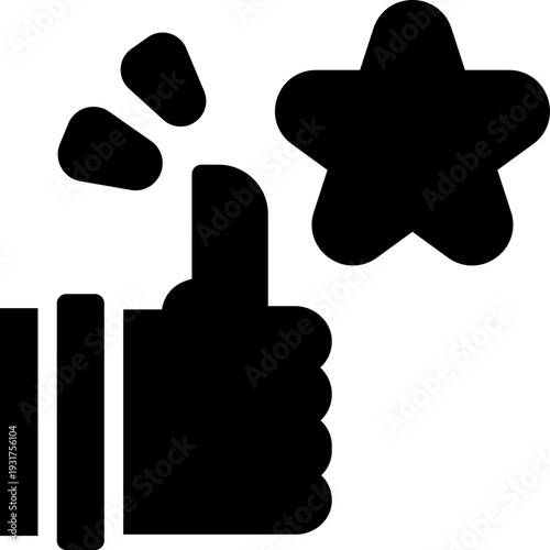 review glyph icon. Strong and solid vector icon for websites, mobile interfaces, presentations, and visual branding. High quality and easy to edit.