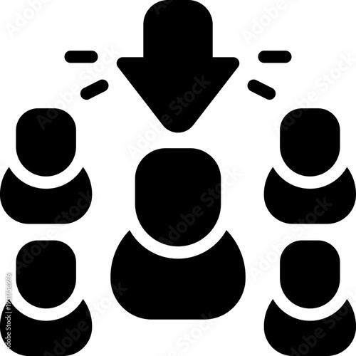 selection glyph icon. Strong and solid vector icon for websites, mobile interfaces, presentations, and visual branding. High quality and easy to edit.