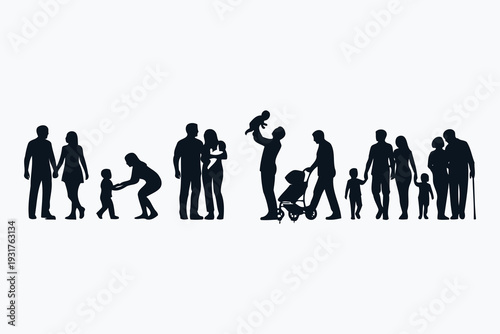 Evolution of human activities and interactions through different life stages