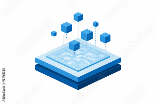 Plataforma de inteligencia artificial futurista