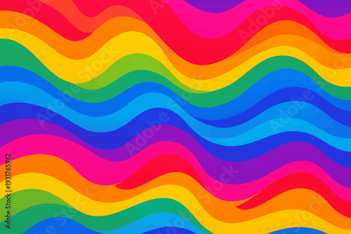 Formas psicodélicas en capas de colores