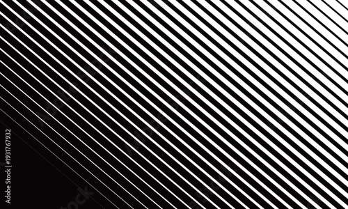 左下が繋がる斜めに傾いたストライプ柄のハーフトーン