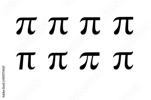 Simple Pi Symbol Pattern