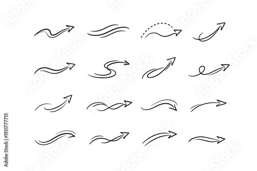 Navigation curved direction image generation line cue flow icon simple vector subtle