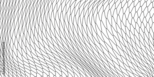 Mesh texture for fishing nets. Seamless pattern for sportswear or soccer goal, volleyball net, basketball hoop, hockey, athletics. Abstract net background for sports