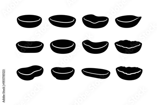 Key bowl image organic tray accent eco vector filled icon generation simple