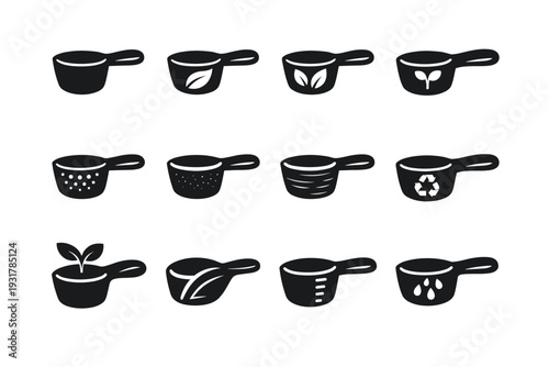 Dosing minimal vector form laundry image design clean simple shape material generation