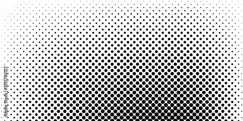 Grunge halftone gradient background. Faded grit noise texture. White and black sand wallpaper. Retro pixelated backdrop. Anime or manga style comic overlay.