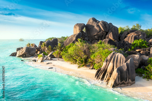 Foto The most beautiful beach of Seychelles