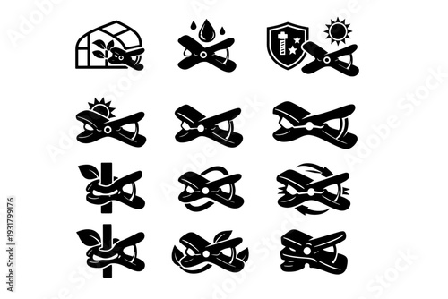 Image contact icon generation airflow support gentle vector tool reusable simple room