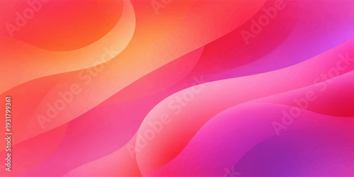Abstract pink background with soft flowing waves and smooth silk textu