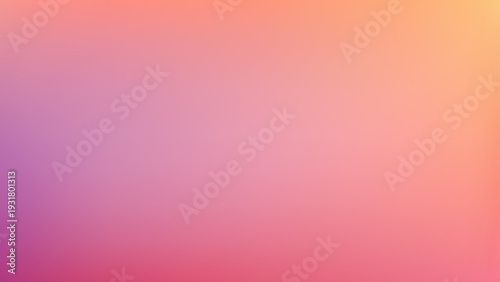 Abstract colorful gradient vector background with grain texture and soft blur. Vibrant modern design for digital branding, web banners, posters, presentations and creative projects.