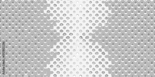 Abstract grayscale pattern resembling a fragmented animal shape