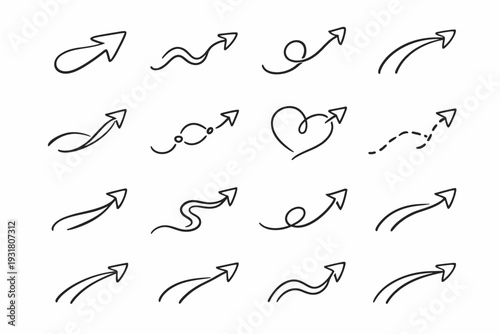 Generation icon gentle indicator direction wayfinding warm vector line image stroke simple