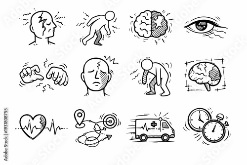 Messy trail layout flawed noisy icon vector irregular simple image planning dots